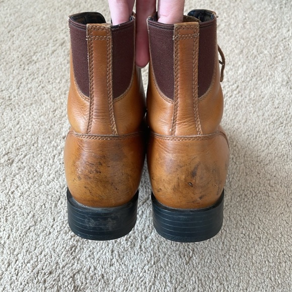 Vintage Ariat Cobalt Equestrian Women’s Leather Riding Boots 8 Lace Up Western - Picture 6 of 16